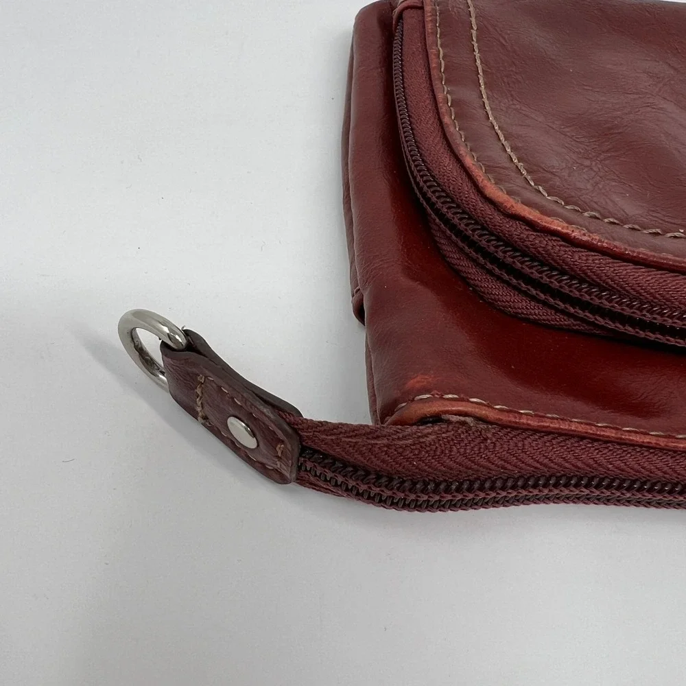 RELIC Small Leather Red Crossbody‎ Clutch Purse **NO strap